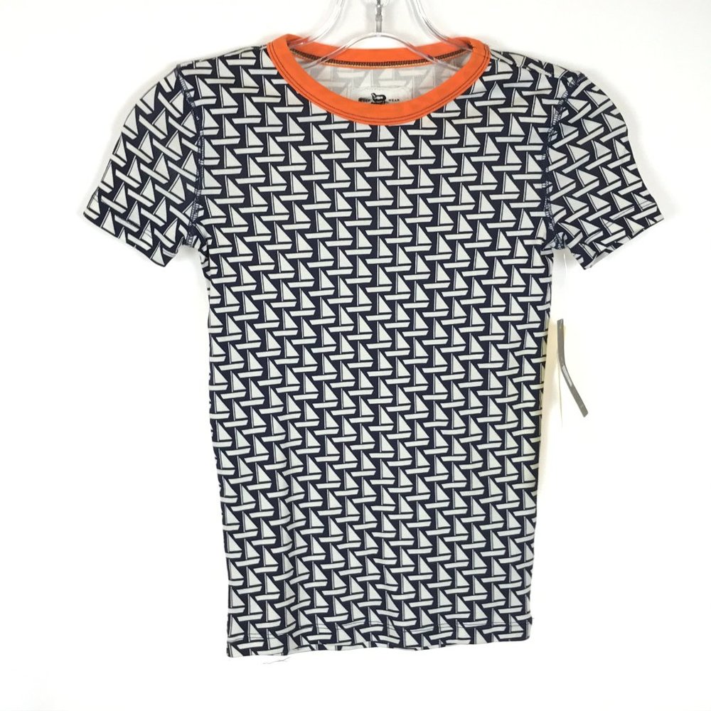 😀 3 for $20 NWT Crewcuts Sailboat Pajama Top